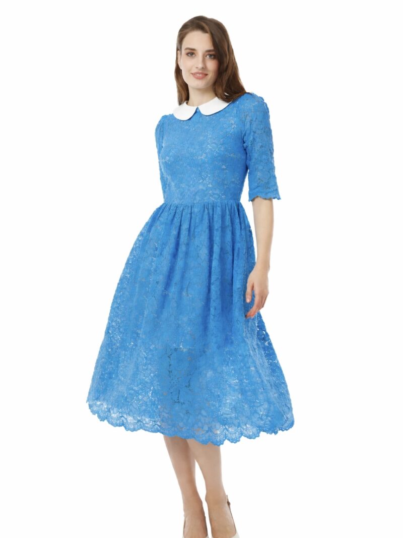 Rochie din dantelă de bumbac ARIS